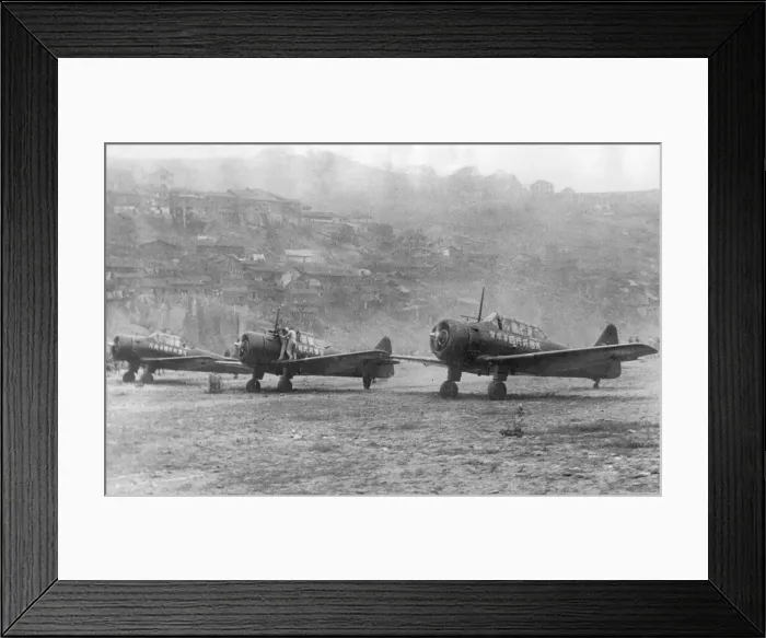 Framed Print : Planes of the Chinese Air Force, donated to the Chinese government by men of the Chinese Framed Print : Planes of the Chinese Air Force, donated to the Chinese government by men of the Chinese