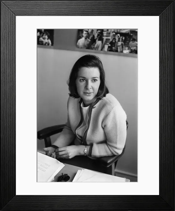 Framed Print : Verity Lambert first producer of Doctor Who 1964 Framed Print : Verity Lambert first producer of Doctor Who 1964