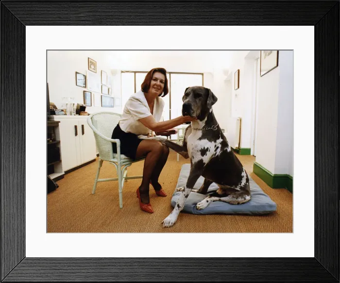 Framed Print : Verity Lambert TV Producer who took over the production of doomed BBC TV soap opera