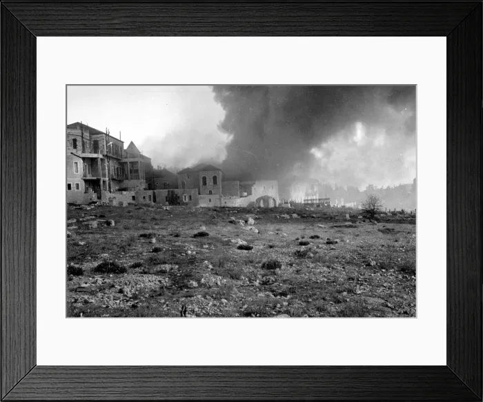 Framed Print : On February 22, 1948, as the conflict over the coming partition of Palestine grew Framed Print : On February 22, 1948, as the conflict over the coming partition of Palestine grew