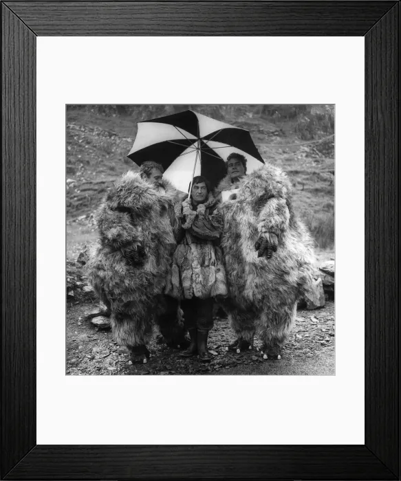 Framed Print : Television - Patrick Troughton as Doctor Who 1967 Picture taken on location