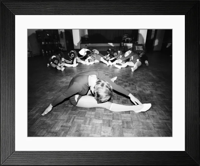 Framed Print : Keep-fit: Class. June 1978 Framed Print : Keep-fit: Class. June 1978