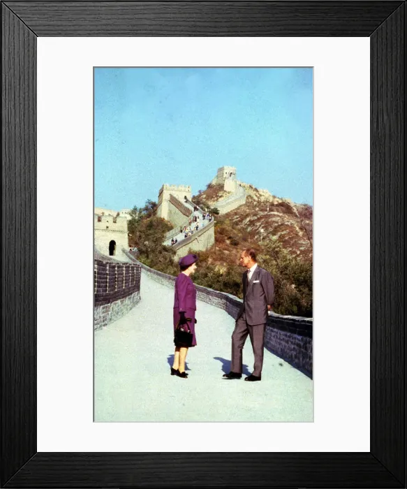 Framed Print : Queen Elizabeth II and husband Prince Philip, Duke of Edinburgh Framed Print : Queen Elizabeth II and husband Prince Philip, Duke of Edinburgh