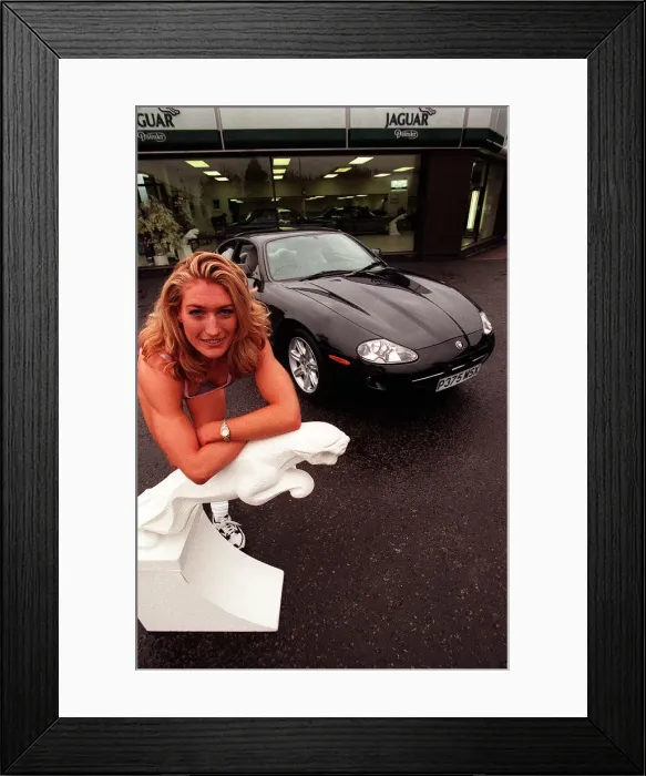 Framed Print : Gladiator Siren, November 1997 Impressed with the new Jaguar XK8 engine Framed Print : Gladiator Siren, November 1997 Impressed with the new Jaguar XK8 engine