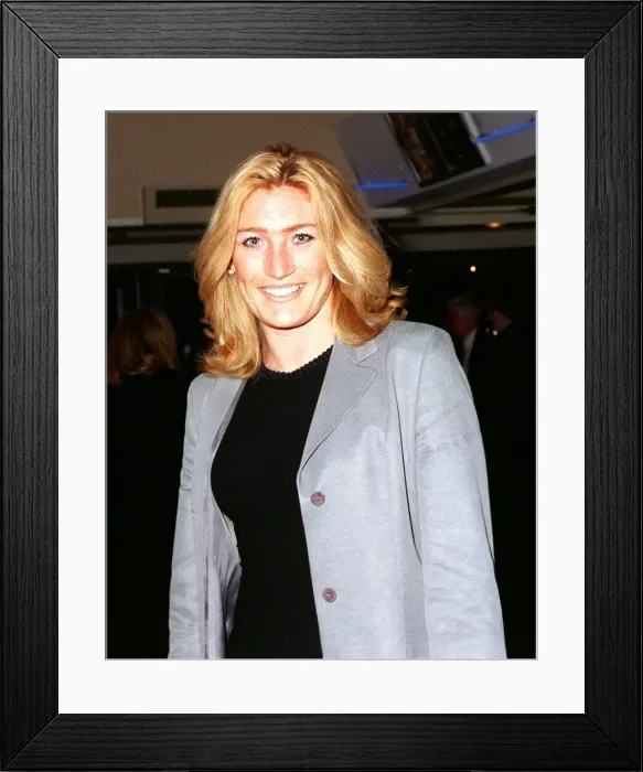 Framed Print : Alison Paton, October 1998 Siren from The Gladiators at the premier of Framed Print : Alison Paton, October 1998 Siren from The Gladiators at the premier of