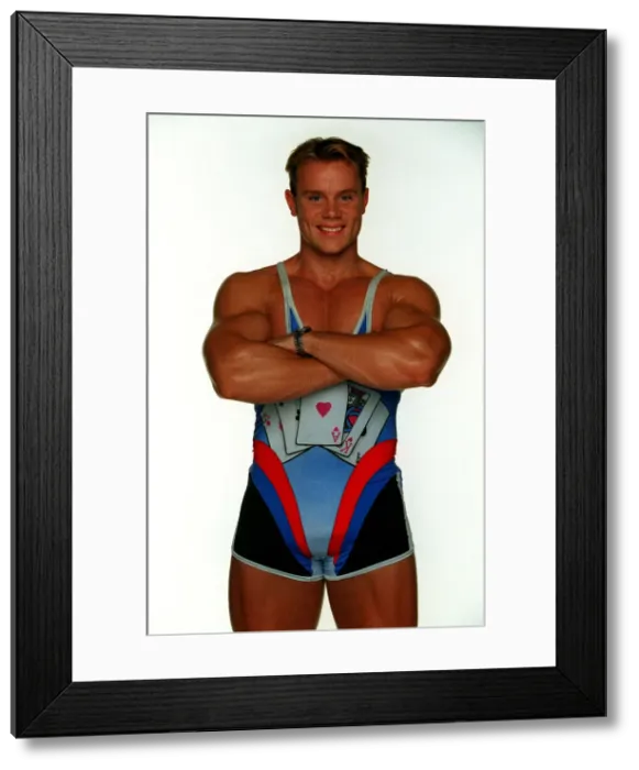 Framed Print : Warren Firman Gladiator March 98 Star of TV show The Gladiators Known as Ace Framed Print : Warren Firman Gladiator March 98 Star of TV show The Gladiators Known as Ace