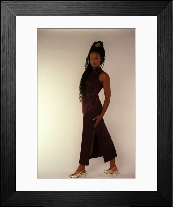 Framed Print : Janey Omorogbe October 1997 Who stars in the tv show Gladiators as Rio