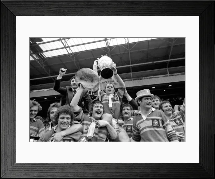 Framed Print : Rugby League. Leeds v. St. Helens. May 1978 Framed Print : Rugby League. Leeds v. St. Helens. May 1978