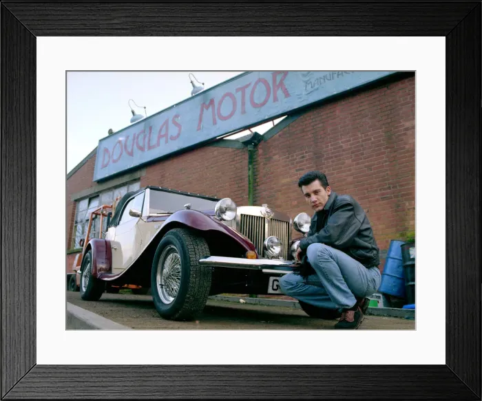 Framed Print : British actor Clive Owen in his role as Derek Love aka Stephen Crane in the television Framed Print : British actor Clive Owen in his role as Derek Love aka Stephen Crane in the television