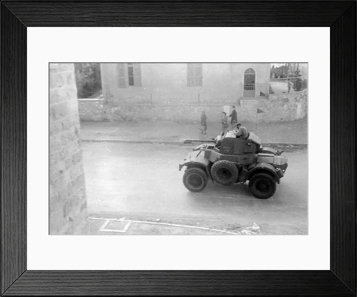 Framed Print : On February 22, 1948, as the conflict over the coming partition of Palestine grew Framed Print : On February 22, 1948, as the conflict over the coming partition of Palestine grew