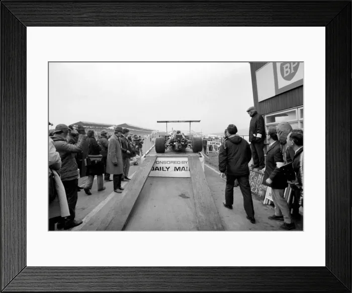 Framed Print : Champion of Champions... Jackie Stewart won the Race of Champions Framed Print : Champion of Champions... Jackie Stewart won the Race of Champions