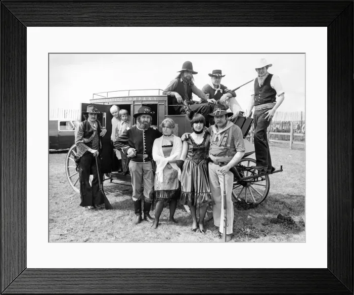 Framed Print : You would think this was the wild west and not South Shields in the North East of England