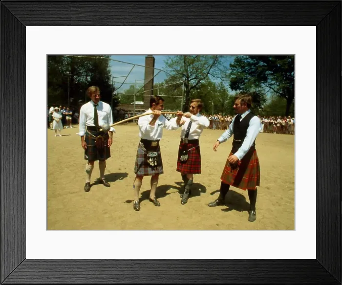 Framed Print : Charlton Heston at Highland Games September 1983 Framed Print : Charlton Heston at Highland Games September 1983