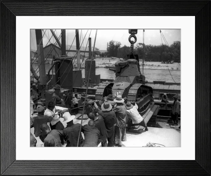 Framed Print : Civil War in China. June 1927 Troops of the 2nd Battalion Border Regiment