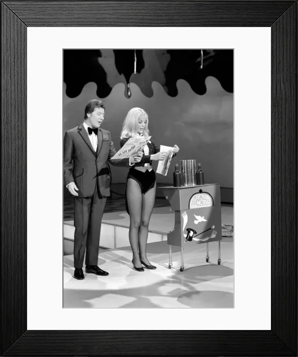 Framed Print : Aimi Macdonald pictured as The Great Nervo'the conjurer when she appears in a Framed Print : Aimi Macdonald pictured as The Great Nervo'the conjurer when she appears in a