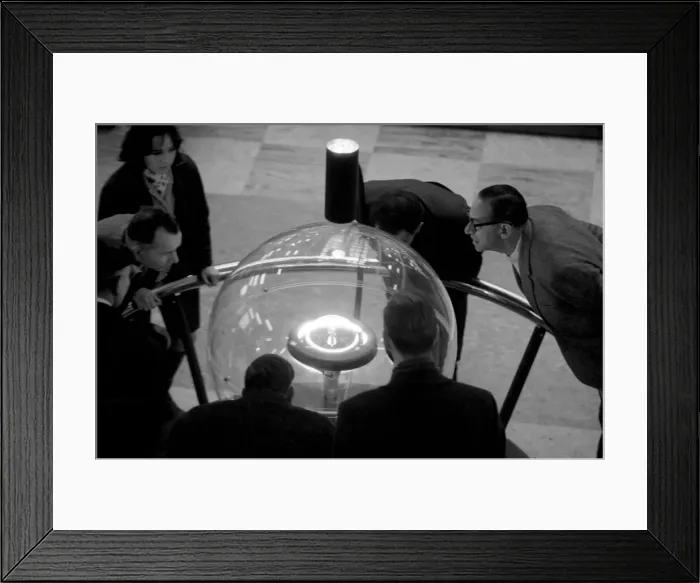 Framed Print : Samples of Moon Rock brought back to earth by the American Apollo 11 Astronauts last July