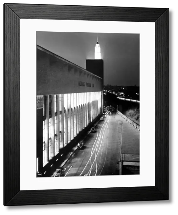 Framed Print : The Odhams Print Works in Watford July 1968 Framed Print : The Odhams Print Works in Watford July 1968
