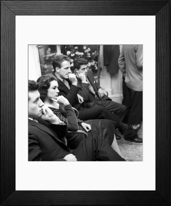 Framed Print : The London Jive Club in Baker Street is probably the only club which has a dancing school Framed Print : The London Jive Club in Baker Street is probably the only club which has a dancing school