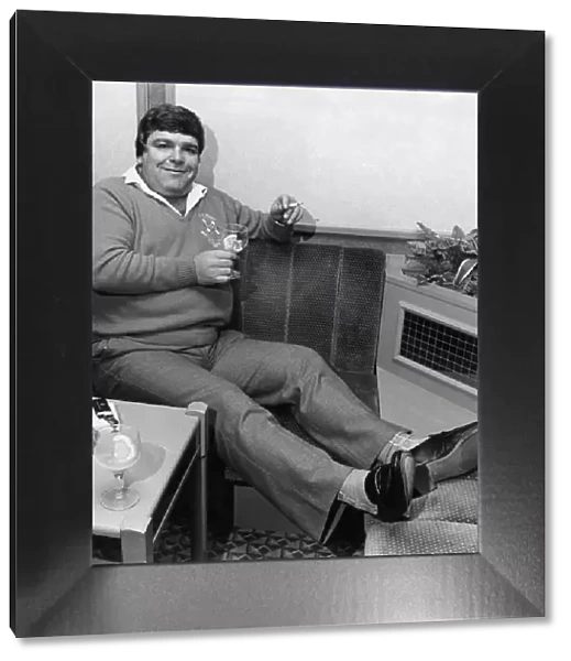 Jocky Wilson, Darts Player, November 1985