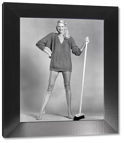 Clothing Fashion 1980: Model Karen Preston. February 1980 P021785