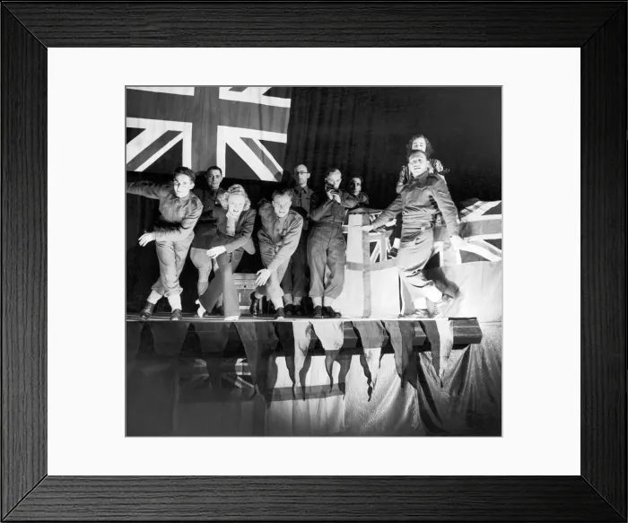 Framed Print : Professional actors now serving at South East coastal town staging shows to raise money Framed Print : Professional actors now serving at South East coastal town staging shows to raise money