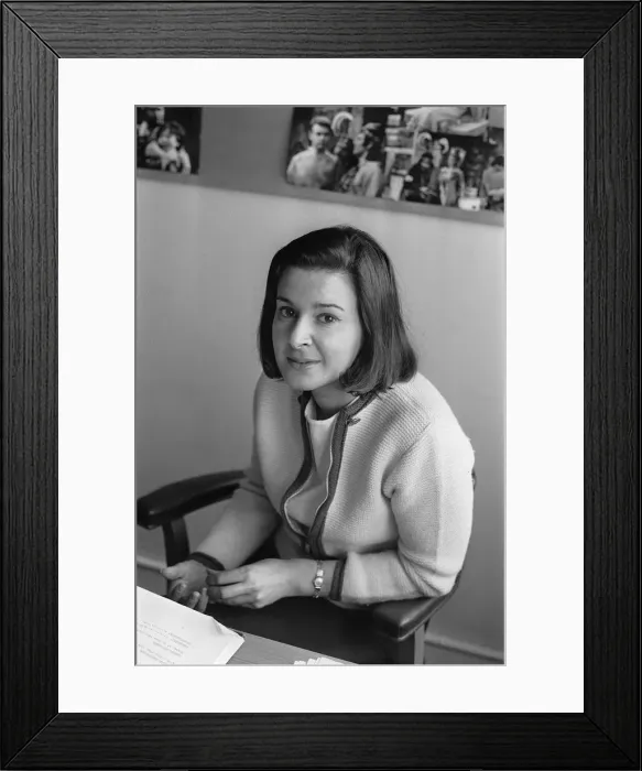 Framed Print : Verity Lambert first producer of Doctor Who 1964 Framed Print : Verity Lambert first producer of Doctor Who 1964