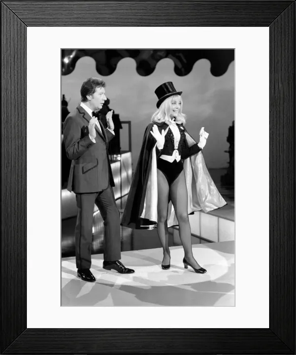 Framed Print : Aimi Macdonald pictured as The Great Nervo'the conjurer when she appears in a Framed Print : Aimi Macdonald pictured as The Great Nervo'the conjurer when she appears in a