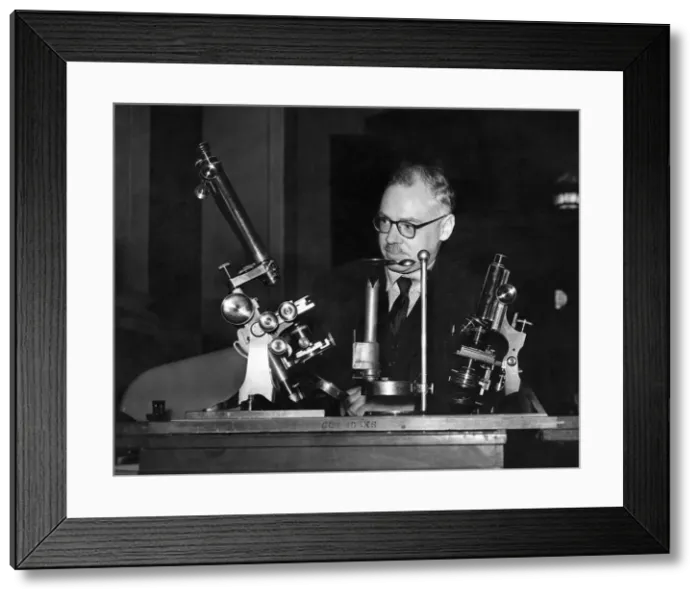 Framed Print : A contribution by the Manchester Microscopical Society were these two microscopes Framed Print : A contribution by the Manchester Microscopical Society were these two microscopes
