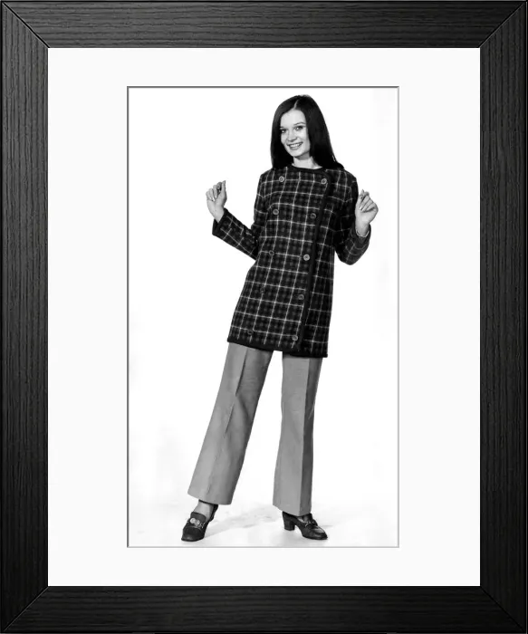 Framed Print : Clothing-Fashion: Anabella Jones. January 1969 P008481