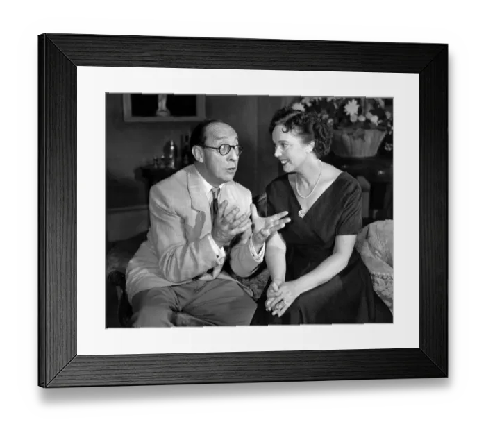 Framed Print : New play. Jessie Mathews and Sonnie Hale as they appear in the new play