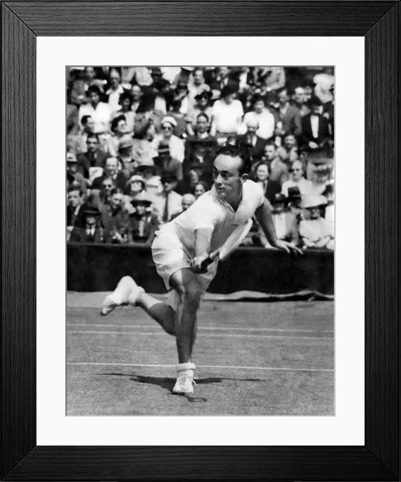 Framed Print : C. B. McGrath in action. P009671 Framed Print : C. B. McGrath in action. P009671