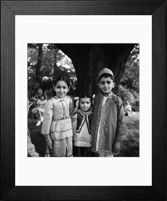 Framed Print : Muslim Religious Service. June 1960 M4300-012