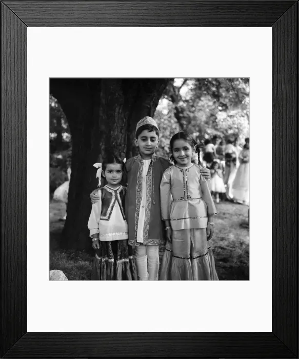 Framed Print : Muslim Religious Service. June 1960 M4300-010