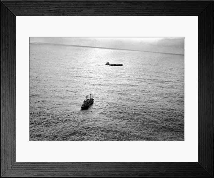 Framed Print : Christmas parcels were dropped to the weather ship India Framed Print : Christmas parcels were dropped to the weather ship India