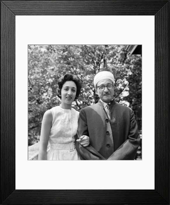 Framed Print : Muslim Religious Service. June 1960 M4300-011 Framed Print : Muslim Religious Service. June 1960 M4300-011