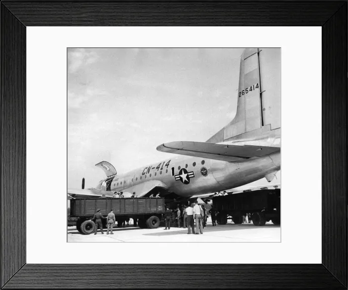 Framed Print : At Gatow Airport in Berlin where they are used to seeing bigger