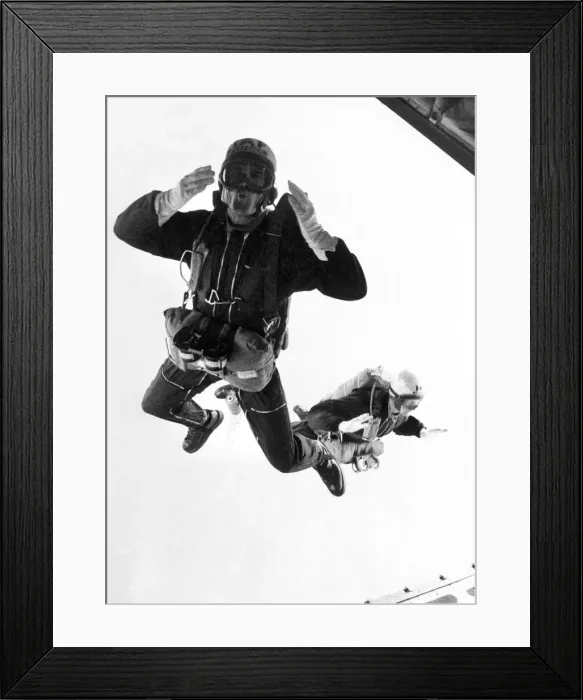 Framed Print : The Falcons swoop back into action, blowing a cheerful mid-air kiss Framed Print : The Falcons swoop back into action, blowing a cheerful mid-air kiss