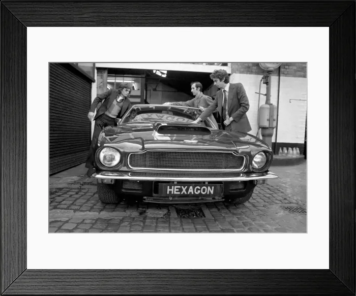 Framed Print : Hexagon Motors of Highgate. Aston Martin. December 1974 74-7666-003 Framed Print : Hexagon Motors of Highgate. Aston Martin. December 1974 74-7666-003