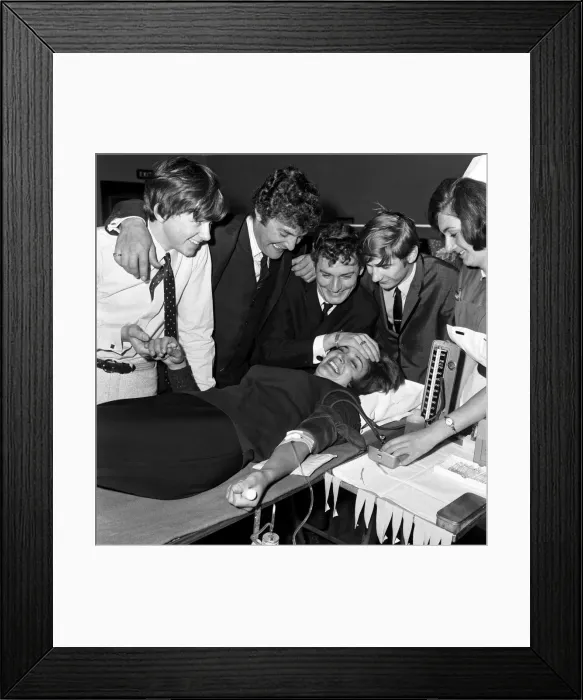 Framed Print : Pop group The Honeycombs have responded to the Minister of Health Framed Print : Pop group The Honeycombs have responded to the Minister of Health