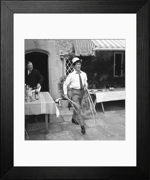 Framed Print : Freddie and the Dreamers pop group give a show at Lord Bath Framed Print : Freddie and the Dreamers pop group give a show at Lord Bath