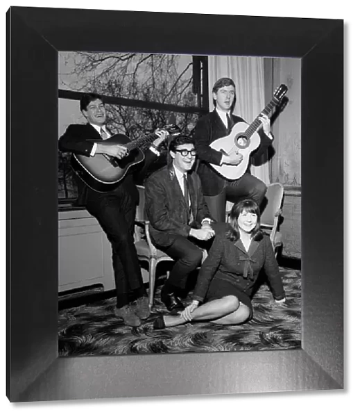 Pop group The Seekers performiong during a press call in the Pinafore Room at the Savoy
