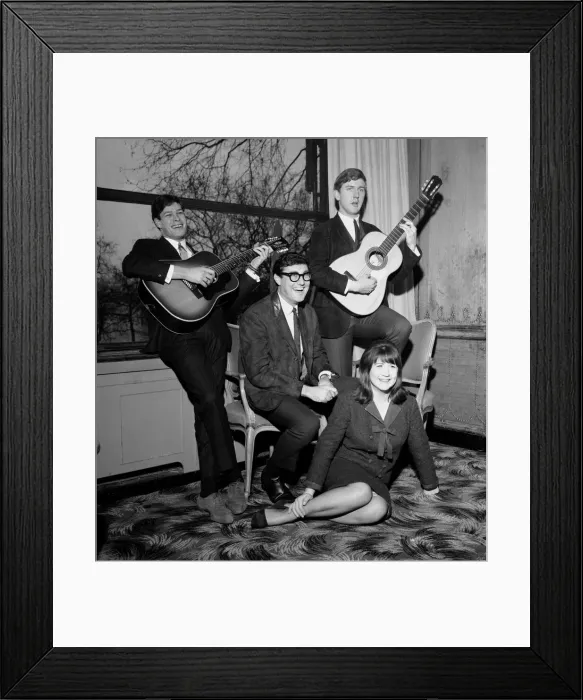 Framed Print : Pop group The Seekers performiong during a press call in the Pinafore Room at the Savoy Framed Print : Pop group The Seekers performiong during a press call in the Pinafore Room at the Savoy