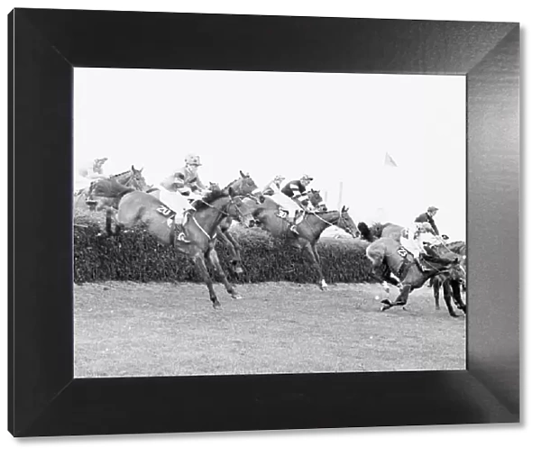 Grand National 1969 Andrew Parker Bowles on The Fossa (Spotted Cap no 20