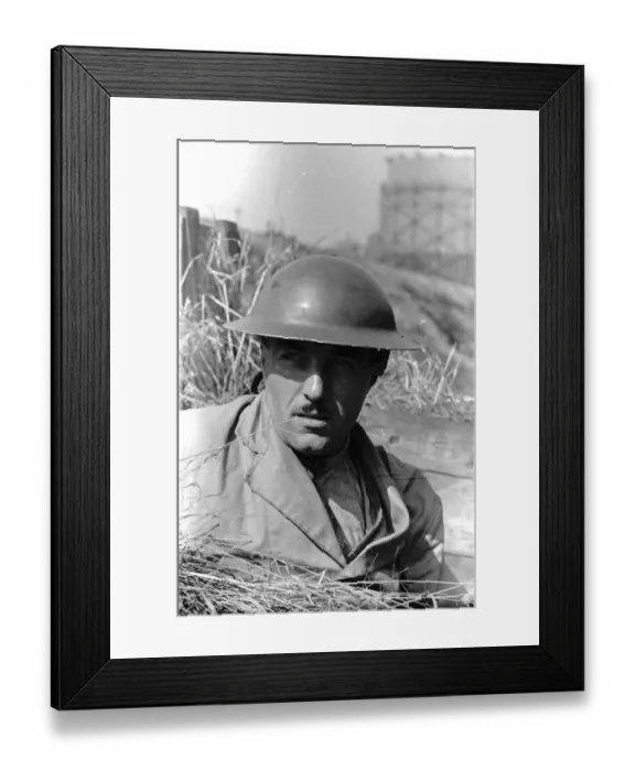 Framed Print : Alfieri. Member of the Home Guard. October 2nd 1940 Framed Print : Alfieri. Member of the Home Guard. October 2nd 1940