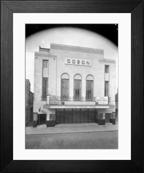 Framed Print : The Odeon Cinema in Kingston Upon Thames. March 1935 2099