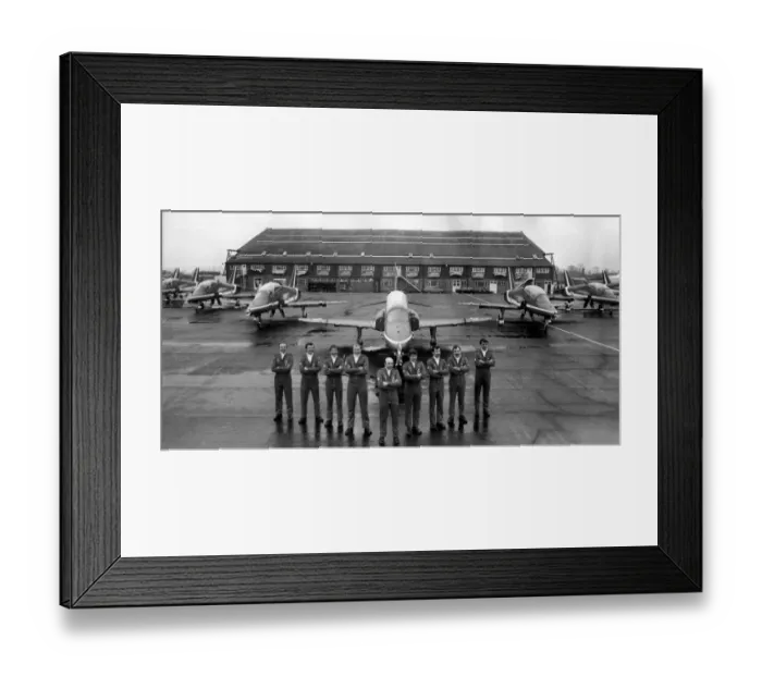 Framed Print : The crack RAF acrobatic team, the Red Arrows, have become energy concious Framed Print : The crack RAF acrobatic team, the Red Arrows, have become energy concious