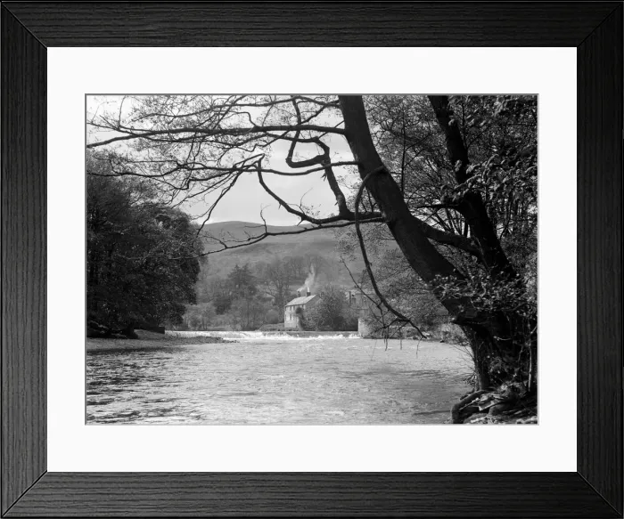 Framed Print : The River Dee at Berwyn in North Wales. May 1932 307 Framed Print : The River Dee at Berwyn in North Wales. May 1932 307
