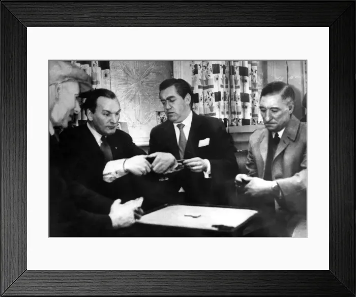 Framed Print : Anthony Aloysius Hancock was not above taking the occasional squint at the next Framed Print : Anthony Aloysius Hancock was not above taking the occasional squint at the next