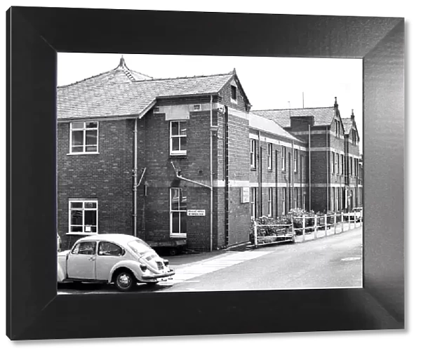 Exterior view of Gulson Road Hospital, Coventry. 16th July 1983
