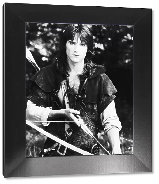 Michael Praed actor playing character Robin Hood. Robin of Sherwood